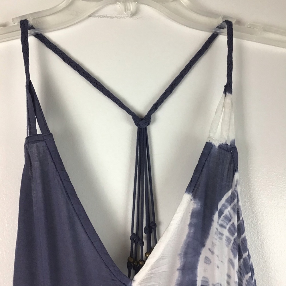 ELAN Tie Dye Swimsuit Beach Coverup Maxi Dress NEW - Picture 3 of 11